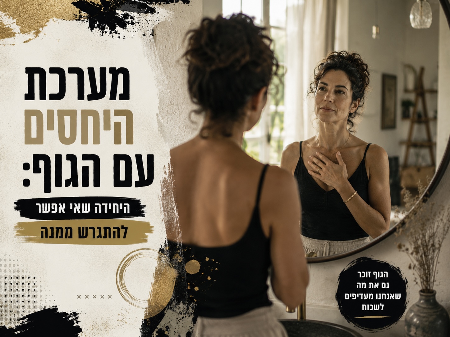 מערכת היחסים עם הגוף: היחידה שאי אפשר להתגרש ממנה